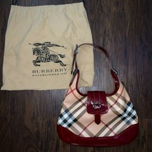 Vintage Burberry Supernova Check Bag